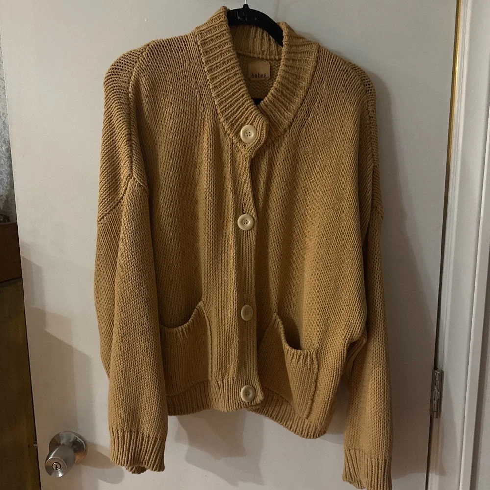 Babaa oversized Spanish cotton sweater. Perfection. - Picture 1 of 8